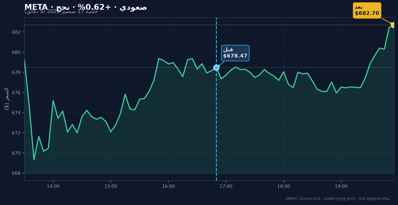 رسم قبل/بعد لـ META